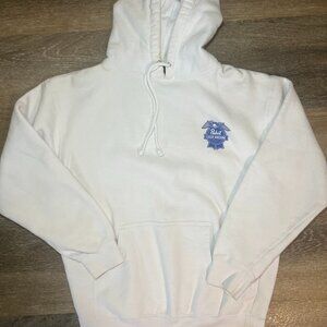 Loser Machine x Pabst Blue Ribbon PBR White Hoodie - Size M